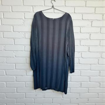 Just Female Jurk Maat XL Zwart Grijs Streep Mini beschikbaar voor biedingen