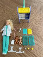 Barbieset babiedokterset, Ophalen of Verzenden, Zo goed als nieuw, Jongen of Meisje