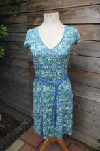 Jurk blauw/ groen Claudia Strater mt 36 Vaste prijs, Kleding | Dames, Jurken, Blauw, Ophalen of Verzenden, Zo goed als nieuw, Claudia Sträter