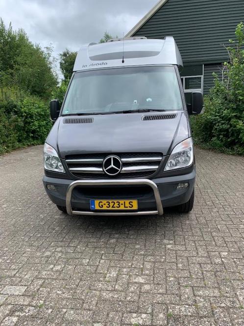 Mercedes Sprinter automaat, Caravans en Kamperen, Campers, Particulier, tot en met 3, Half-integraal, Mercedes-Benz, Mercedes
