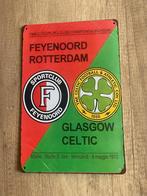 Metalen platen van Feyenoord op A4 formaat, Huis en Inrichting, Ophalen of Verzenden, Nieuw