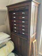 Mooie oude houten apothekers kast te koop, Huis en Inrichting, Ophalen, Gebruikt, 100 tot 150 cm, Landelijk