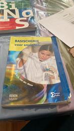 A.G.A. van der Meer - Basischemie voor analisten, A.G.A. van der Meer, Ophalen of Verzenden, Zo goed als nieuw, Nederlands