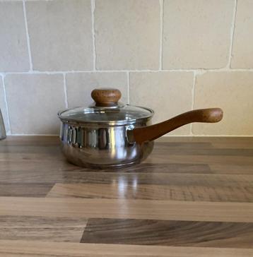 aluminium steelpan glazen deksel / evt. aluminium kookpan beschikbaar voor biedingen
