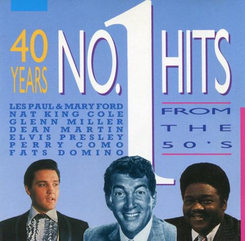 Various Artists - No. 1 Hits From The 50's, Cd's en Dvd's, Cd's | Verzamelalbums, Zo goed als nieuw, Pop, Verzenden