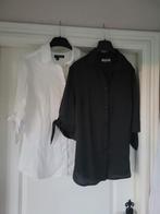 2 blousjes blouse alison mt m Zwart wit ladress la dress, Maat 38/40 (M), Verzenden, Zwart, Zo goed als nieuw