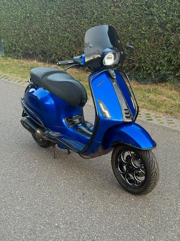 Vespa sprint 2020! Candy Blue! Brom! Akrapovic beschikbaar voor biedingen