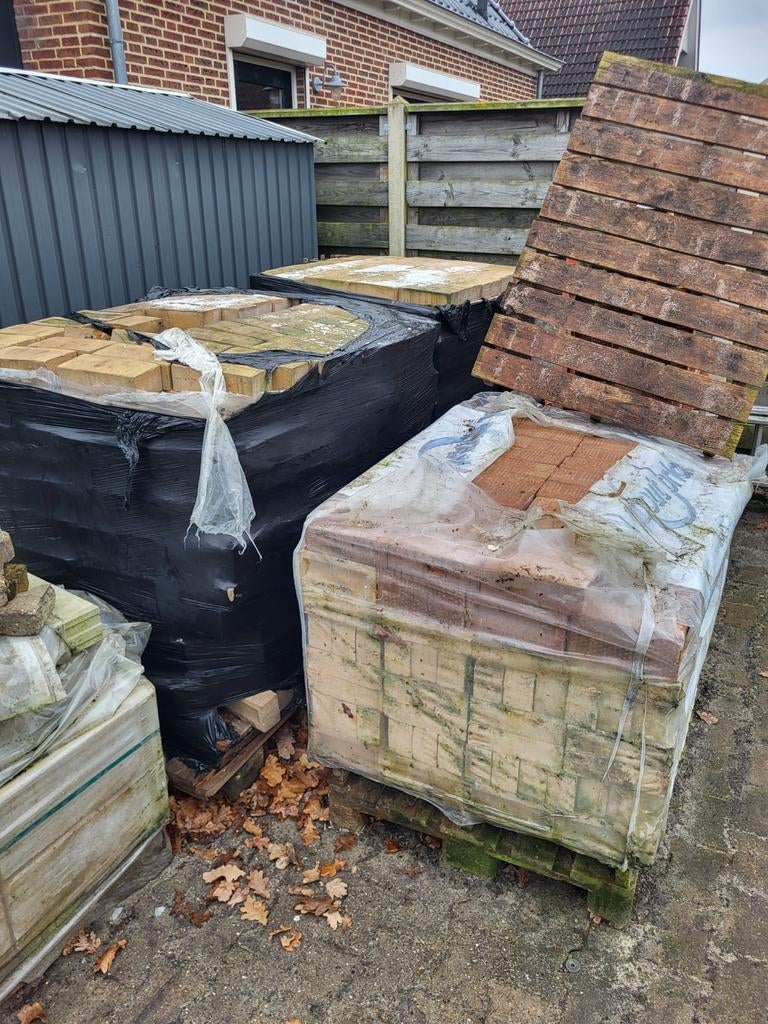 metselstenen - Gebruikte bakstenen, Doe-het-zelf en Verbouw, Metselstenen, Ophalen of Verzenden, Zo goed als nieuw, Bakstenen
