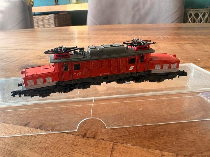Arnold 2311 OBB Krokodil 1020 003-8, Hobby en Vrije tijd, Modeltreinen | N-Spoor, Gebruikt, Locomotief, Gelijkstroom, Arnold, Analoog