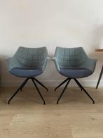 Eetkamerstoelen 2 stuks van Zuiver, Ophalen, Twee, Zo goed als nieuw, Stof