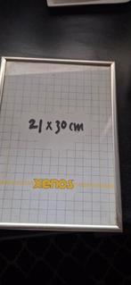 Circa 50 Fotolijsten  van xenos zilverkleurige lijst, Ophalen, Gebruikt