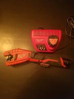 Milwaukee raptor pijpsnijder 2 accu's en oplader, Doe-het-zelf en Verbouw, Gereedschap | Handgereedschap, Ophalen of Verzenden