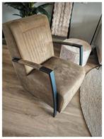 Prachtig fauteuil, Ophalen, 75 tot 100 cm, Zo goed als nieuw, Metaal