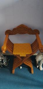 Antieke klapstoelen (2x) savonarola, Kinderen en Baby's, Ophalen, Stoel(en)
