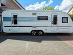 Caravan Adria Adora 673PK dubbelas,mover,airco,kinderkamer, Caravans en Kamperen, Caravans, Stapelbed, Rondzit, Adria, Meer dan 6