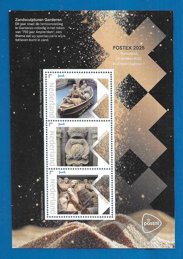 Beurspostzegels Postex nr. 1  2025 (postzegelvel)  beschikbaar voor biedingen