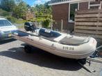 Honwave t35. Met 15 pk Evenrude, Ophalen, Aluminium, Zo goed als nieuw, Minder dan 70 pk