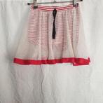 Stoer rood wit rokje met broekje eronder. mt 146. To Be Too, Kinderen en Baby's, Kinderkleding | Maat 146, Meisje, ., Ophalen of Verzenden