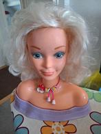 Barbie Hoofd met Accessoires, Kinderen en Baby's, Speelgoed | Poppen, Ophalen of Verzenden, Gebruikt, Barbie