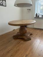 Massief eiken kloostertafel ovaal, Antiek en Kunst, Ophalen of Verzenden