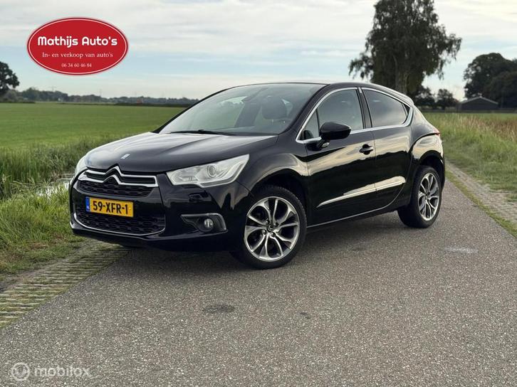 Citroen DS4 1.6 VTi So Chic Leder Navi trekhaak Nette staat!, Auto's, Citroën, Bedrijf, Te koop, DS4, ABS, Airbags, Airconditioning