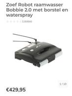 Zoef Robot ramenwasser Bobbie 2.0 met borstel en waterspray, Ophalen of Verzenden