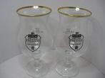 2X Hertog Jan Grand Prestige vatgerijpt glazen., Ophalen of Verzenden, Zo goed als nieuw, Glas of Glazen, Hertog Jan