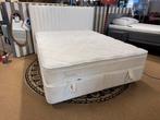 Boxspring/Baza met opbergruimte 160cm Direct/leverbaar E7172, Ophalen, Beige, #Boxspring#Opbergbox#Opbergruimte#160cm#Wit, Mwonenenslapen