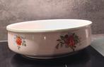 Vintage Waskom met Bloemenmotief, Ophalen of Verzenden