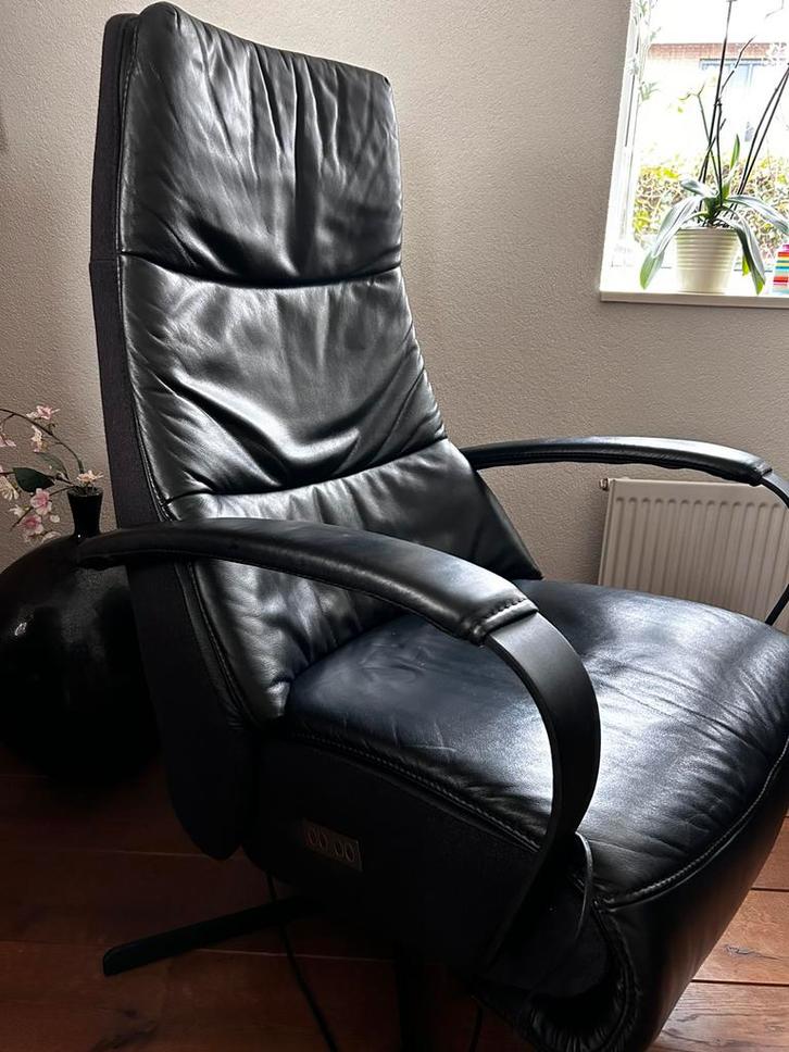 Te koop Prominent relax fauteuil, Huis en Inrichting, Fauteuils, Zo goed als nieuw, Stof, 50 tot 75 cm, Minder dan 75 cm, Ophalen