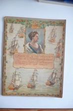 SCHRIFT 40 JAAR WILHELMINA ONBESCHREVEN MET TEKST 1938, Verzenden, Zo goed als nieuw, Nederland, Tijdschrift of Boek