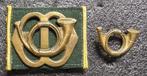 Garde Jagers Setje 3 Hoornse Slag, Verzamelen, Verzenden, Landmacht, Nederland, Embleem of Badge