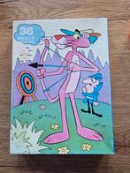 Pink Panther houten Puzzel - Roze Panter, Ophalen of Verzenden, 10 tot 50 stukjes, Zo goed als nieuw, Van hout