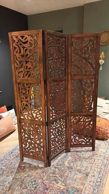 Vida XL Kamerscherm mangohout beschikbaar voor biedingen