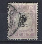 Port 10 gebruikt 1892 ; Suriname voor 10% CW, Postzegels en Munten, Postzegels | Suriname, Verzenden, Gestempeld