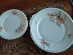 Gebak schaal met 4 bordjes, Antiek en Kunst, Antiek | Servies los, Ophalen of Verzenden