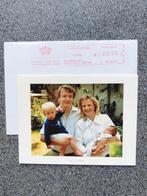 Bedankkaart geboorte Zaria, Friso en Mabel 2006, Ophalen of Verzenden, Nieuw, Kaart, Foto of Prent