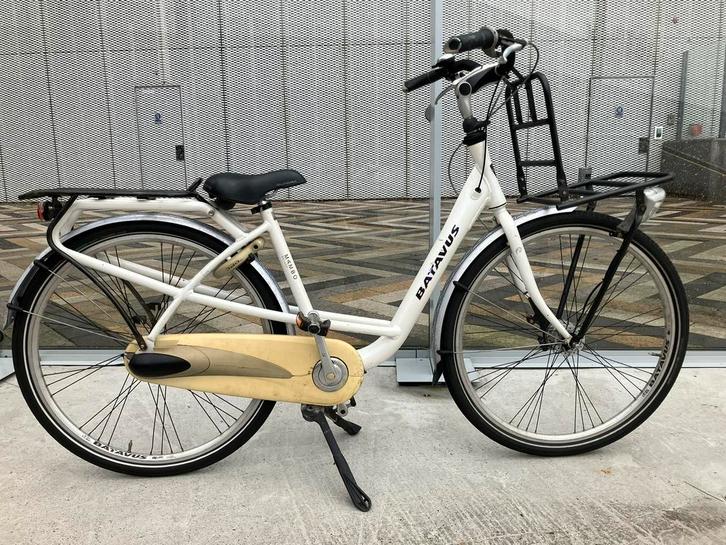 Batavus Mambo Deluxe framemaat 48, Houthavens Amsterdam, Fietsen en Brommers, Fietsen | Dames | Damesfietsen, Gebruikt, Batavus
