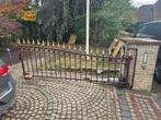 ijzeren poort, Ophalen, Met poort, Gebruikt, Sierhekwerk