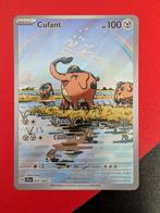 Pokémon kaart (Full Art) - Cufant [Shrouded Fable] Engels, Ophalen of Verzenden, Zo goed als nieuw, Losse kaart, Foil
