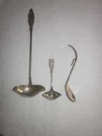 3 x Gero 90 635 Oud Hollands verzilverde items lees!! 2, Antiek en Kunst, Antiek | Bestek, Ophalen of Verzenden