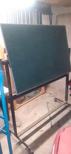 Oud schoolbord op wieltjes, Ophalen of Verzenden, Zo goed als nieuw