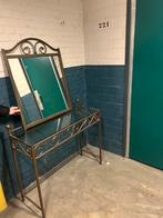 Vintage Make-up Tafel met Spiegel, Huis en Inrichting, Woonaccessoires | Spiegels, Minder dan 50 cm, Gebruikt, 100 tot 150 cm