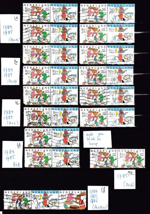9101) Nederland 1784 1785 1786 kinderzegels 1998 Max Veldhuy, Postzegels en Munten, Postzegels | Nederland, Ophalen of Verzenden