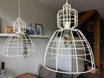 Hanglampen 2 stuks, z.g.a.n. (incl. filament lampen), Ophalen, Zo goed als nieuw, Metaal, Minder dan 50 cm