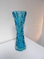 Sixties grote Vaas, Ingrid Glass blauw, Ophalen of Verzenden