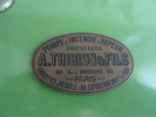 Oude medaille  A. Thirion & Fils Paris Wereldtentoonstelling, Postzegels en Munten, Penningen en Medailles, Overige materialen