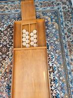 sjoelbak incl 30 holgedraaide sjoelschijven 200 cm wedstrijd, Hobby en Vrije tijd, Gezelschapsspellen | Overige, Een of twee spelers
