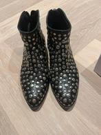 Toral leren laarsje met studs nieuw 38, Kleding | Dames, Ophalen of Verzenden, Zo goed als nieuw, Zwart