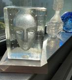 Kosta Boda grote sculptuur Head Face, van Bertil Vallien, Antiek en Kunst, Ophalen of Verzenden